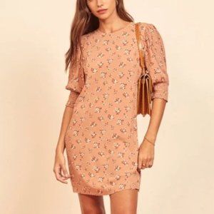 Reformation Lea Mini Dress Ina Floral